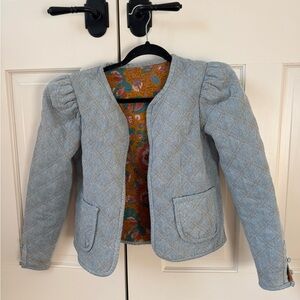 Love the label quilted jack reversible